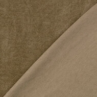 Velvet Jersey Twill - Uni - Beige