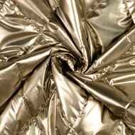 Matelassé - Uni Metallic - Goud