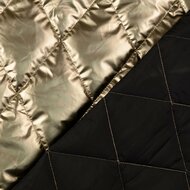 Matelassé - Uni Metallic - Goud