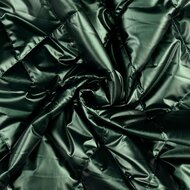 Matelassé - Uni Metallic - Donkergroen