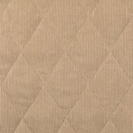 Ribfluweel met Teddy - Uni - Beige