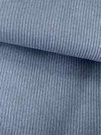 Gebreid - Uni Rib - Blauw