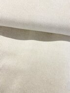 Ribfluweel Stretch - Uni - Ecru