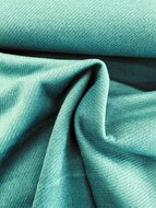Mantelstof - Uni Twill - Petrol