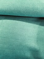 Mantelstof - Uni Twill - Petrol