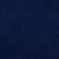 Nicky Velours - Uni Rib - Donkerblauw
