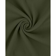 Katoen Twill Stretch - Uni - Kaki
