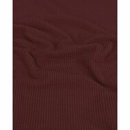 Ribfluweel Stretch - Uni - Bordeaux