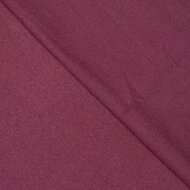 Rib Jersey - Uni Brushed - Aubergine