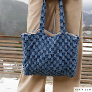 Jeans - Chess Board - Blauw