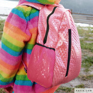 Polyester - Uni Holographic - Neon Fuchsia