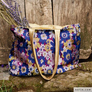 Jacquard - Brocade - Paars