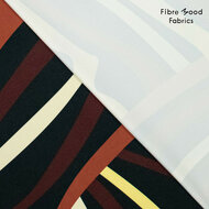 Travelstof - Tribal Stripes - Rood-Blauw