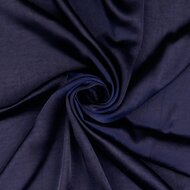 Satijn Stretch - Uni - Navy