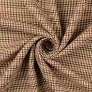 Jacquard - Pied de Poule - Bordeaux