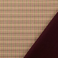 Jacquard - Pied de Poule - Bordeaux