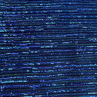 Scuba - Small Stripes Lurex - Aqua-Zwart