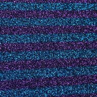 Scuba - Stripes Lurex - Aqua-Paars