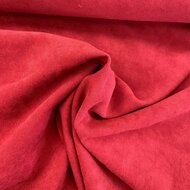 Velvet Twill - Uni - Rood