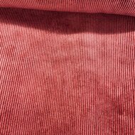 Ribfluweel Stretch - Uni - Dark Framboise