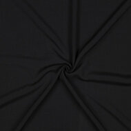 Viscose - Uni - Zwart