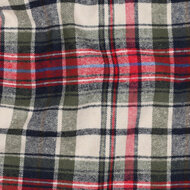 Katoen - Yarn Dyed Brushed Checks - Pickle