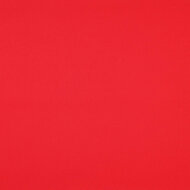 Katoen Twill - Uni - Rood