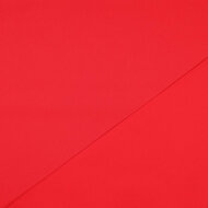 Katoen Twill - Uni - Rood