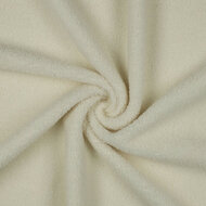 Teddy met Fleece - Uni - Ecru