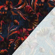 Jersey - Flowers - Navy