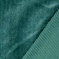 Ribfluweel - Uni - Groen