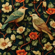 Sweat - Flowers and Birds - Petrol