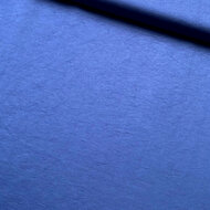 Viscose Satijn - Uni - Kobalt