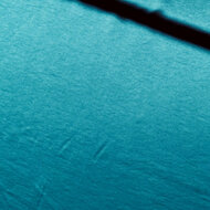 Viscose Satijn - Uni - Petrol