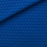 Matelassé Piqué Tricot - Uni - Surf The Web Blauw