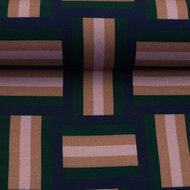 Viscose - Geoluxe Braid - Groen, Blauw