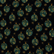 French Terry - Holly Kerstbal - Navy