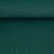 Fluweel Deco - Uni - Flessengroen