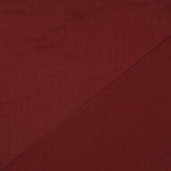 Linnen - Uni Washed - Bordeaux