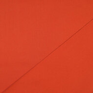Katoen Twill - Uni - Roest
