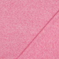 Gebreid - Uni - Gemeleerd Roze