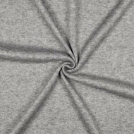 Gebreid - Uni - Gemeleerd Anthraciet