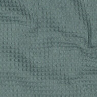 Wafelstof - Uni - Oudgroen