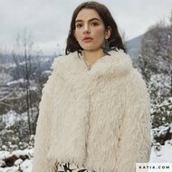 Imitatievacht - Uni Feathers - Creme