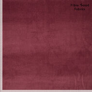 Ribfluweel - Uni - Aubergine