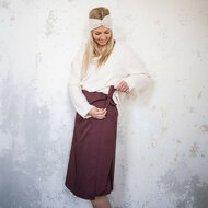 Trench Coat - Uni - Bordeaux