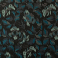 Jacquard - Dyed Leaves - Petrol