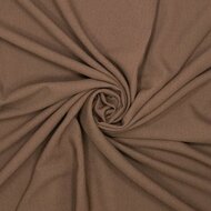 Crepe - Uni - Donkerbruin