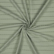 Jersey - Ruffles - Saliegroen