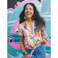 Katoen Satijn - Patchwork - Multicolor